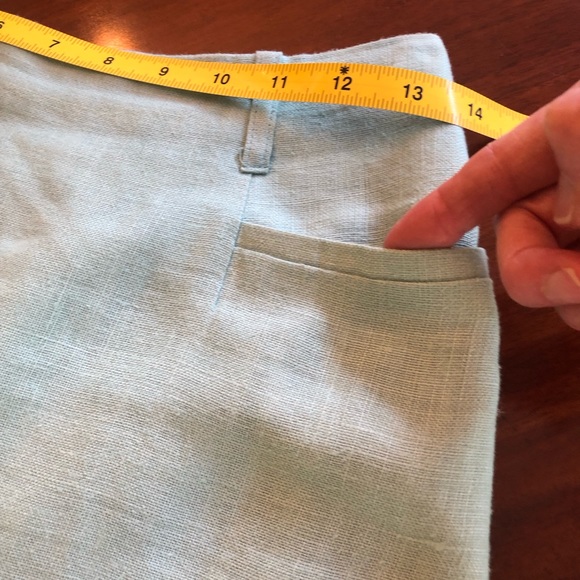 French linen skirt with full lining - Picture 3 of 10